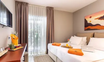 Krevet ili kreveti u jedinici u objektu Hotel Podstine