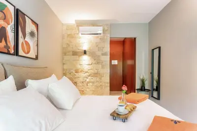 Krevet ili kreveti u jedinici u objektu Hotel Podstine