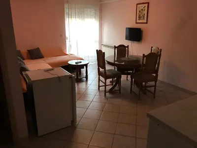 TV i/ili zabavni centar u objektu Guest House Ivo