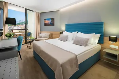 Krevet ili kreveti u jedinici u objektu Valamar Meteor Hotel