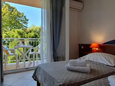 Krevet ili kreveti u jedinici u objektu Tourist Settlement Brzet