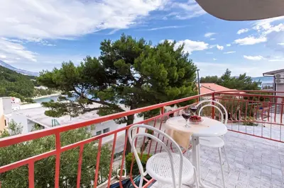 Balkon ili terasa u objektu Villa Arija Brela