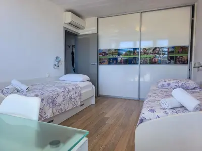 Krevet ili kreveti u jedinici u objektu Apartment Iva