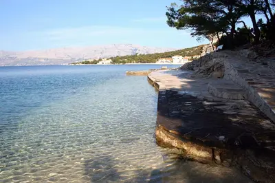 Tlocrt objekta Apartments by the sea Povlja, Brac - 716