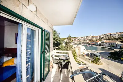 Tlocrt objekta Apartments by the sea Povlja, Brac - 716
