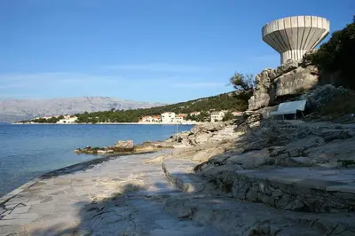 Tlocrt objekta Apartments by the sea Povlja, Brac - 716