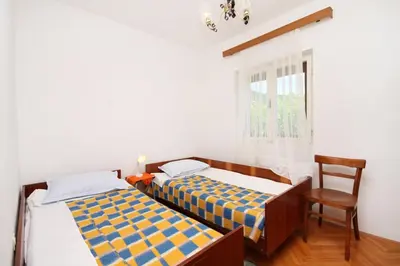 Krevet ili kreveti u jedinici u objektu Apartments with parking space Zavala, Hvar - 593
