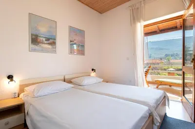 Krevet ili kreveti u jedinici u objektu Apartment Jelsa 11319a