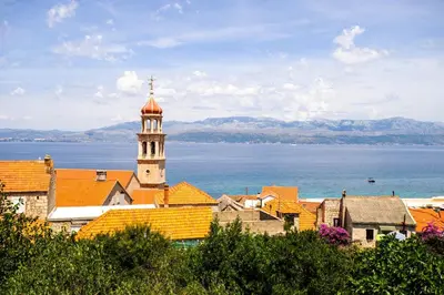 Tlocrt objekta Apartments by the sea Sutivan, Brac - 2851