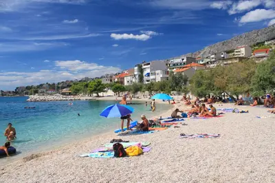 Tlocrt objekta Apartments with a parking space Dugi Rat, Omis - 11443