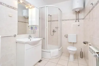 Kupaonica u objektu Apartment Oaza