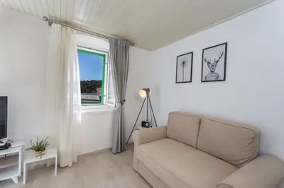 TV i/ili zabavni centar u objektu Apartment Petric, old town Hvar