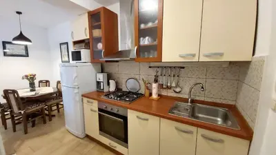 Kuhinja ili čajna kuhinja u objektu Apartment Mario