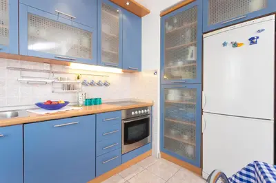 Kuhinja ili čajna kuhinja u objektu Apartment Beach