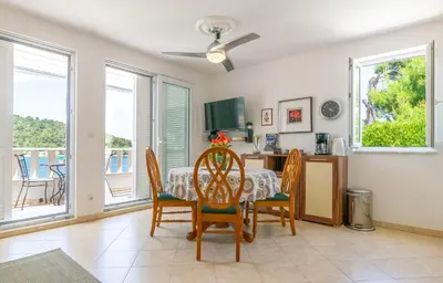 TV i/ili zabavni centar u objektu Apartments Sonja