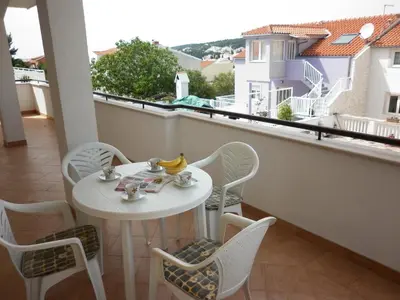 Balkon ili terasa u objektu Apartment Hvar Krizna luka