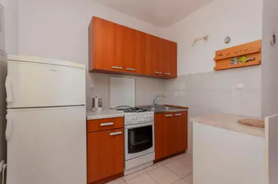 Kuhinja ili čajna kuhinja u objektu Apartments Niko