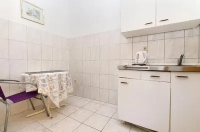 Kuhinja ili čajna kuhinja u objektu Apartments Neva