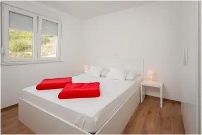 Krevet ili kreveti u jedinici u objektu Villa Mili Stomarica