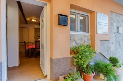 TV i/ili zabavni centar u objektu Tomo Apartment