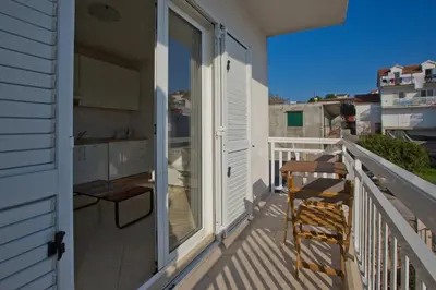 Balkon ili terasa u objektu Apartment Zdravka