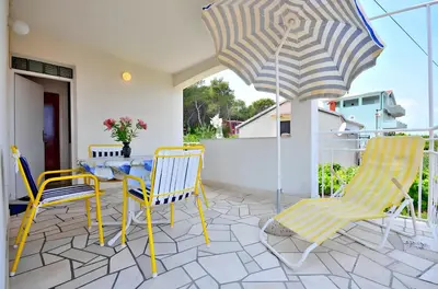 Balkon ili terasa u objektu Apartment Božiković - Jelsa - Vitarnja