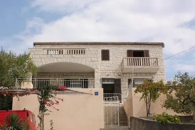 Balkon ili terasa u objektu Family friendly seaside apartments Sumartin, Brac - 5771