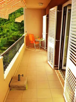 Balkon ili terasa u objektu Apartment Smile Podstrana