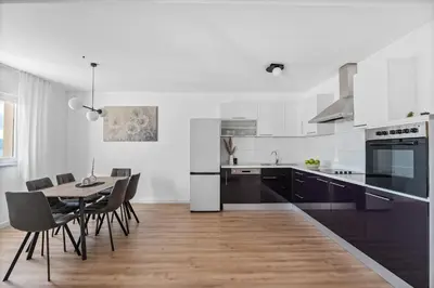 Kuhinja ili čajna kuhinja u objektu Apartments Bakota