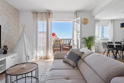 TV i/ili zabavni centar u objektu Apartments Bakota