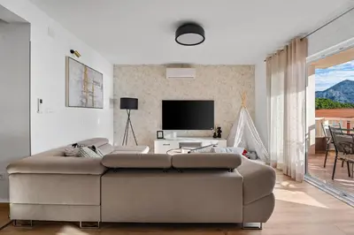 TV i/ili zabavni centar u objektu Apartments Bakota