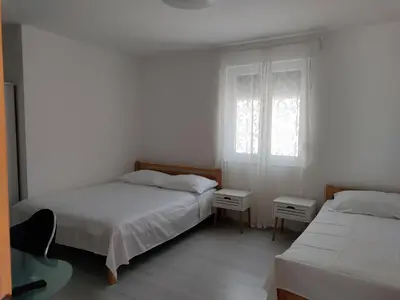 Krevet ili kreveti u jedinici u objektu Magi House with pool