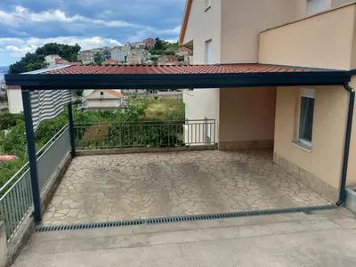 Balkon ili terasa u objektu Magi House with pool
