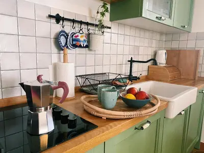 Kuhinja ili čajna kuhinja u objektu La Casa del Capitano