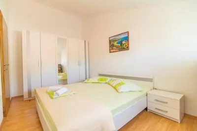 Krevet ili kreveti u jedinici u objektu Apartments Cihorich