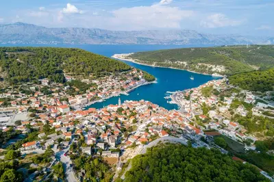 Tlocrt objekta Apartments by the sea Pucisca, Brac - 11263