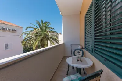 Balkon ili terasa u objektu Apartmani Mona