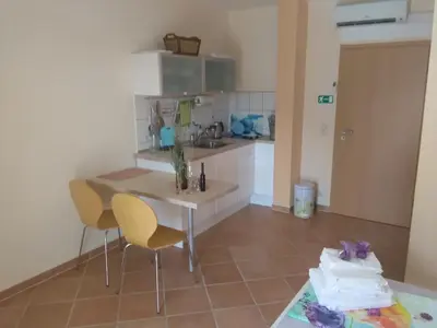 Kuhinja ili čajna kuhinja u objektu Appartementhaus Elena