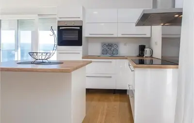 Kuhinja ili čajna kuhinja u objektu Apartment Jesenice With Fireplace Iv