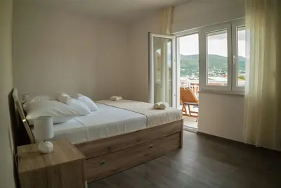 Krevet ili kreveti u jedinici u objektu Apartman Ljubica Sea View