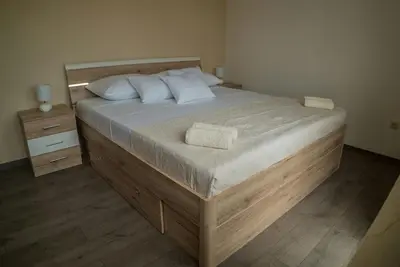 Krevet ili kreveti u jedinici u objektu Apartman Ljubica Sea View
