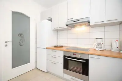 Kuhinja ili čajna kuhinja u objektu Mimice Bay Apartments