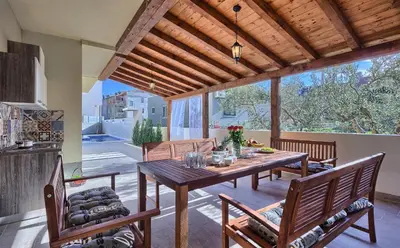 Balkon ili terasa u objektu Villa MM