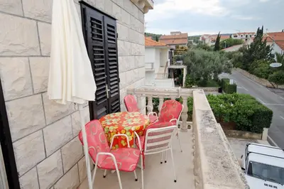 Balkon ili terasa u objektu Apartments with parking space Supetar, Brac - 5676