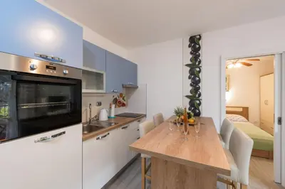Kuhinja ili čajna kuhinja u objektu Apartments by the sea Cove Vela Stiniva, Hvar - 6864