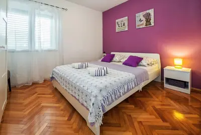 Krevet ili kreveti u jedinici u objektu Sunny Apartments