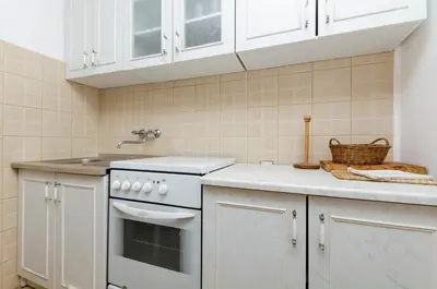 Kuhinja ili čajna kuhinja u objektu Apartments Tonin
