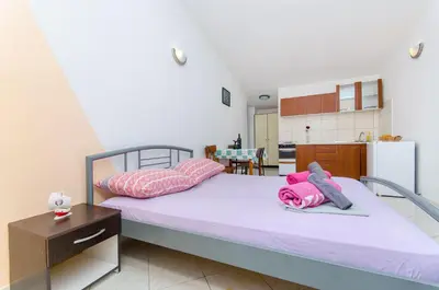 Krevet ili kreveti u jedinici u objektu Apartments Laguna