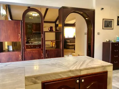 Kuhinja ili čajna kuhinja u objektu Sea View Family Apartment