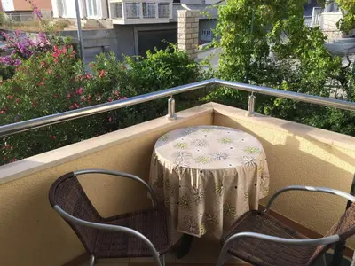 Balkon ili terasa u objektu Apartmani Morango